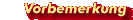 Vorbemerkung